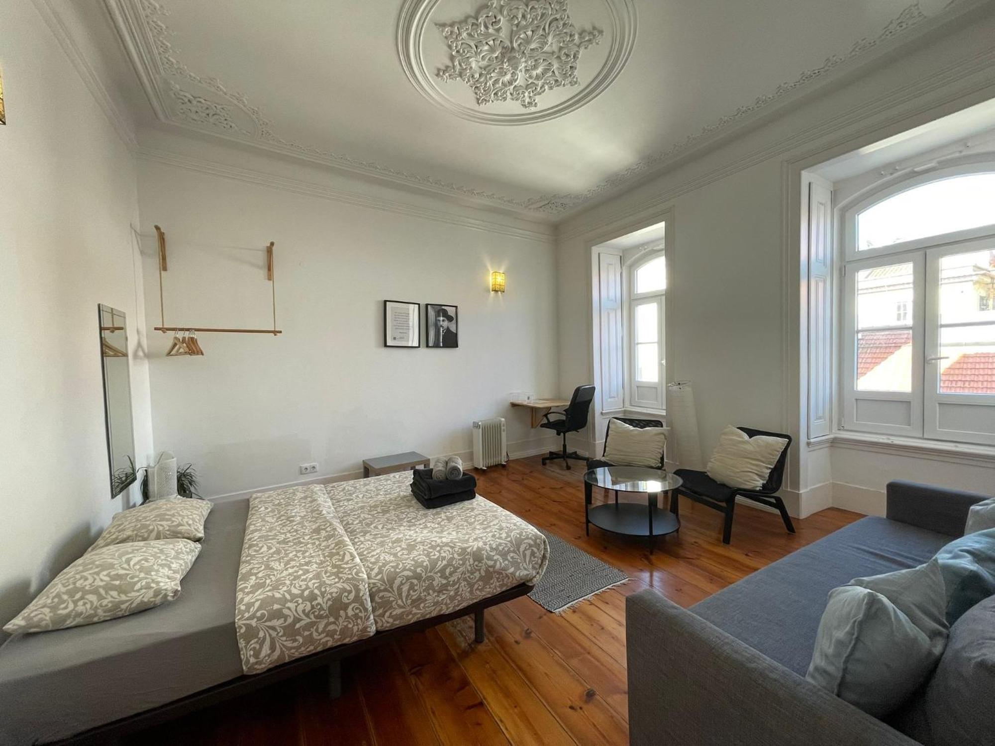 Embassy Arriaga Private Elegance Rooms In Stylish Shared Apartment Лиссабон Экстерьер фото